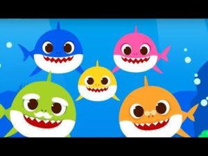 Baby Shark – Famous from the viral song and animated aquatic family.