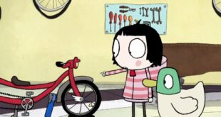 Sarah & Duck (2013–2017): A gentle animated series about a girl and her duck friend.