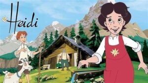 Heidi – A timeless figure, especially popular in Germany with new adaptations.