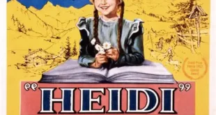Heidi – A timeless figure, especially popular in Germany with new adaptations.