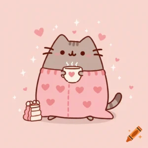 Pusheen – Web and social media favorite cartoon cat