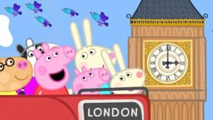daddy pig's london marathon run