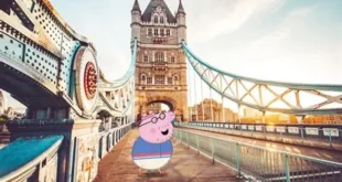 daddy pig's london marathon run